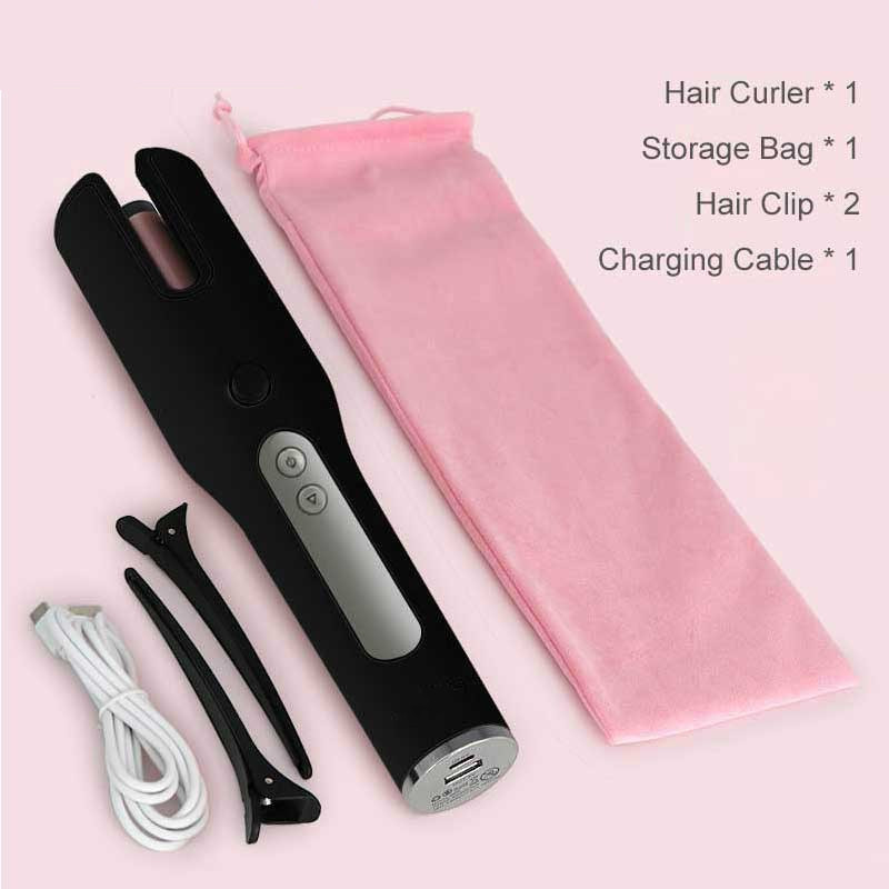 Wireless Automatic Curler USB LCD Screen Ceramic Heating Anti-perm Curler 8 Wireless Automatic Curler USB LCD Screen Ceramic Heating Anti-perm Curler - Image 8