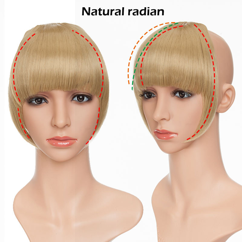 Hair Bangs Hairpiece Accessories Synthetic Fake Bangs 3 Hair Bangs Hairpiece Accessories Synthetic Fake Bangs - Image 3