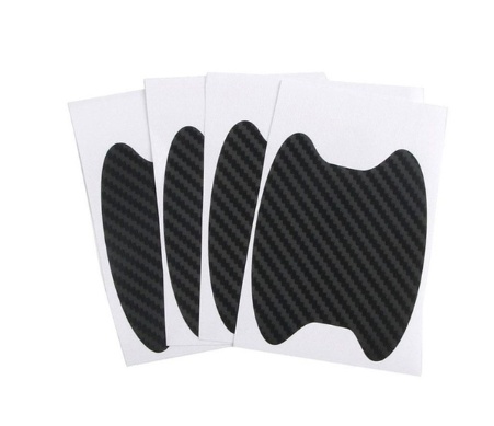 Set Of Car Door Stickers Carbon Fiber Scratch Resistant 7 Set Of Car Door Stickers Carbon Fiber Scratch Resistant - Image 7