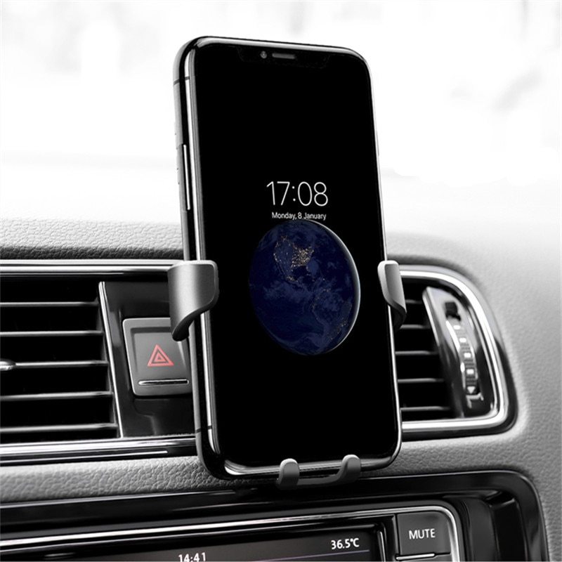 Car Phone Holder For Air Vent Universal Gravity 10 Car Phone Holder For Air Vent Universal Gravity - Image 10
