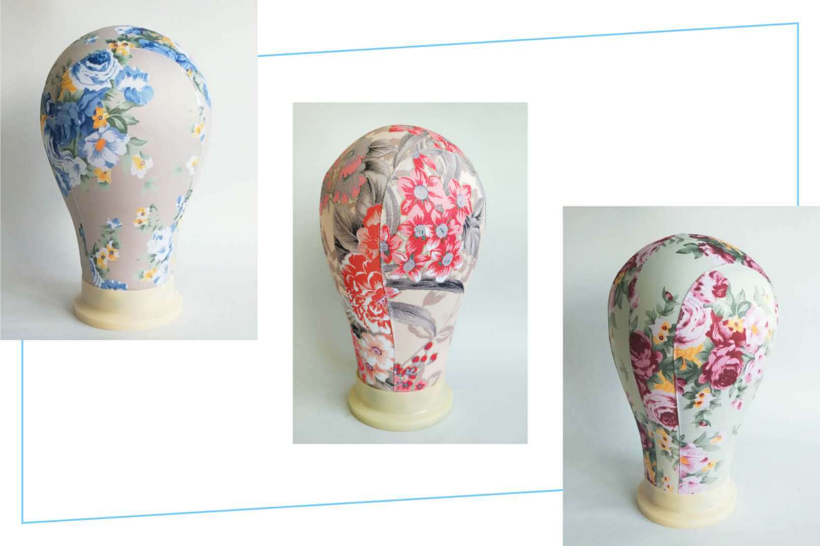 Canvas Head Mold for Finishing Wig Shape 2 Canvas Head Mold for Finishing Wig Shape - Image 2