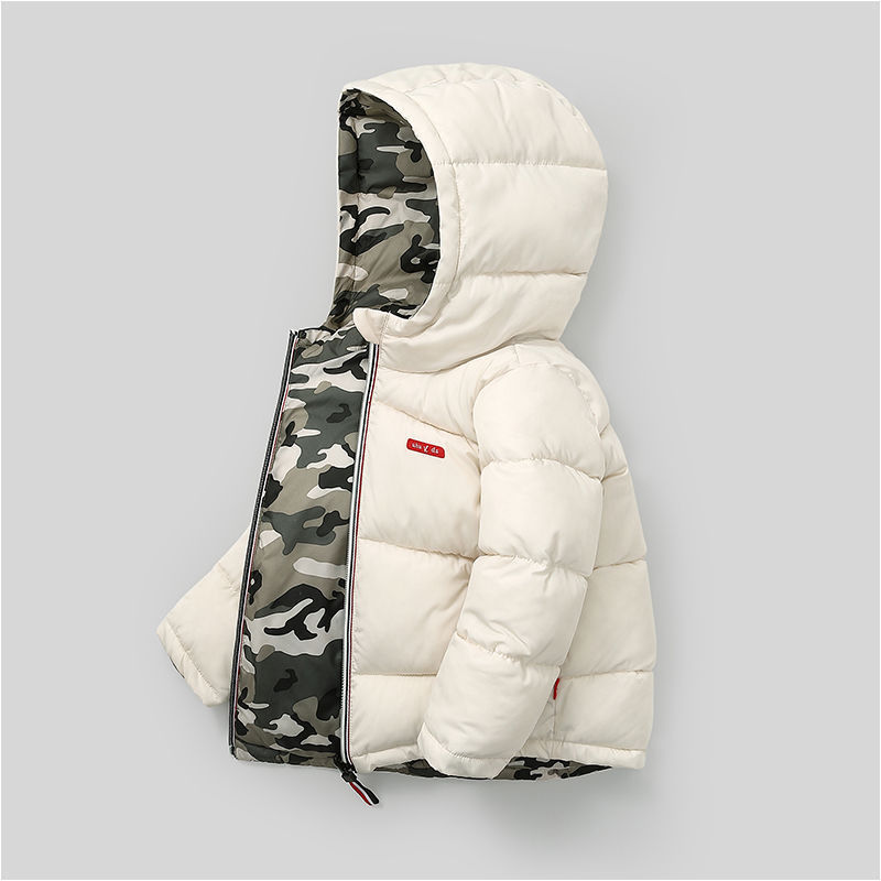 Small Children Double-sided Padded Winter Jackets 1 Small Children Double-sided Padded Winter Jackets