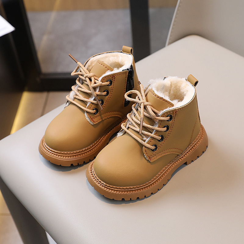 Cotton Boys' Boots Side Zipper 5 Cotton Boys' Boots Side Zipper - Image 5
