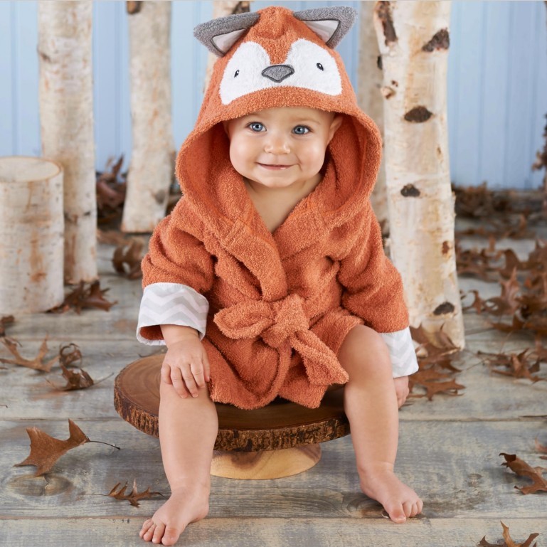 Children's Hooded Absorbent Bathrobe 9 Children's Hooded Absorbent Bathrobe - Image 9