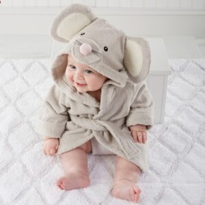 Children's Hooded Absorbent Bathrobe