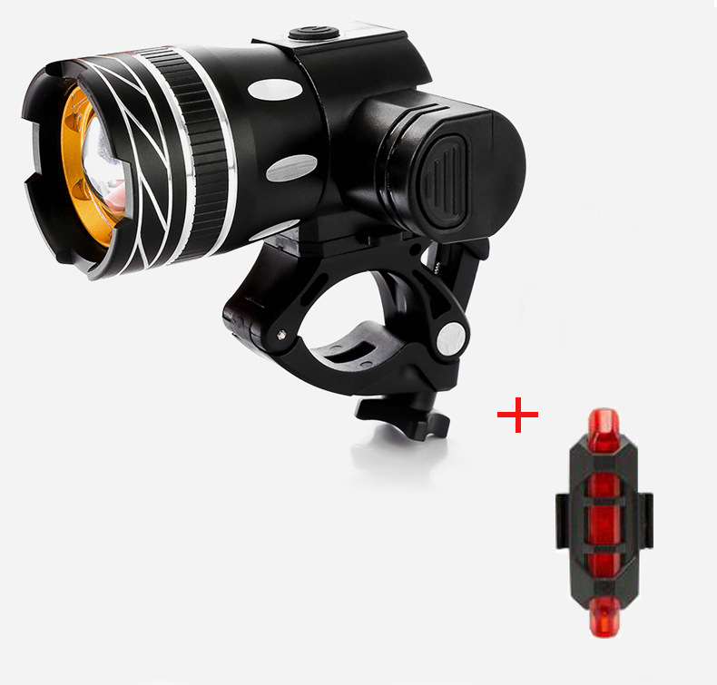 Bicycle Aluminum Alloy LED Headlights 3 Bicycle Aluminum Alloy LED Headlights - Image 3