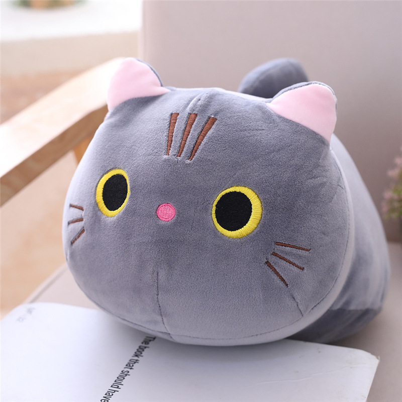 Cat Shaped Stuffed Plush Toy 2 Cat Shaped Stuffed Plush Toy - Image 2