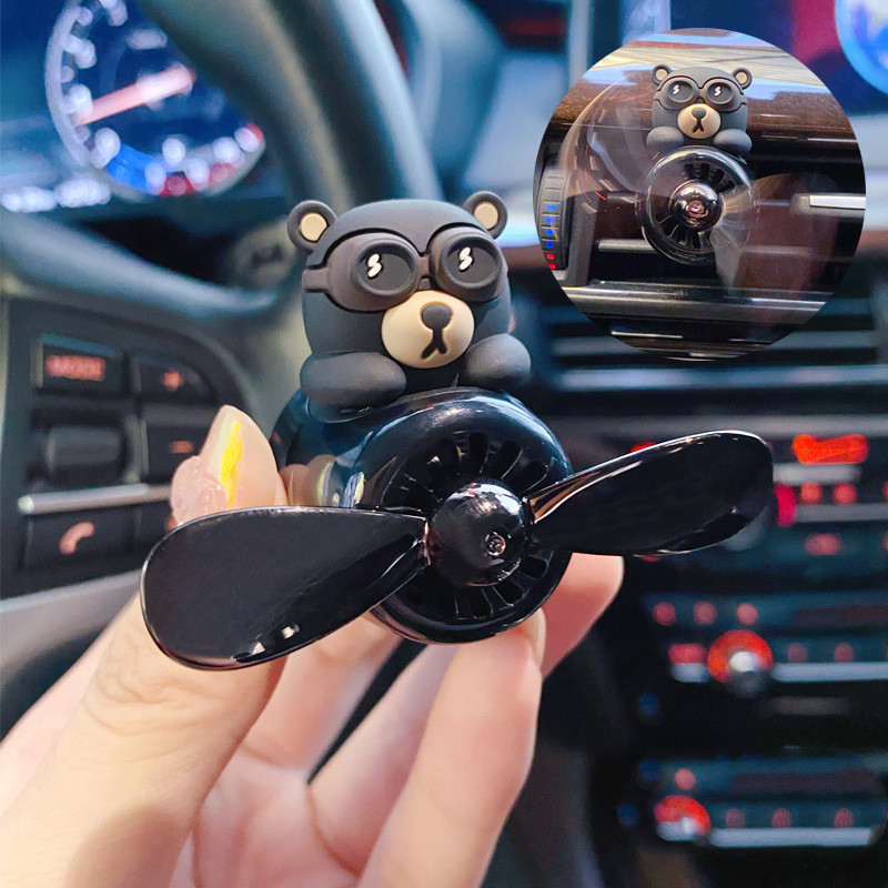 Aviator Bears Air Outlet Car Aromatherapy Ornament 5 Aviator Bears Air Outlet Car Aromatherapy Ornament - Image 5