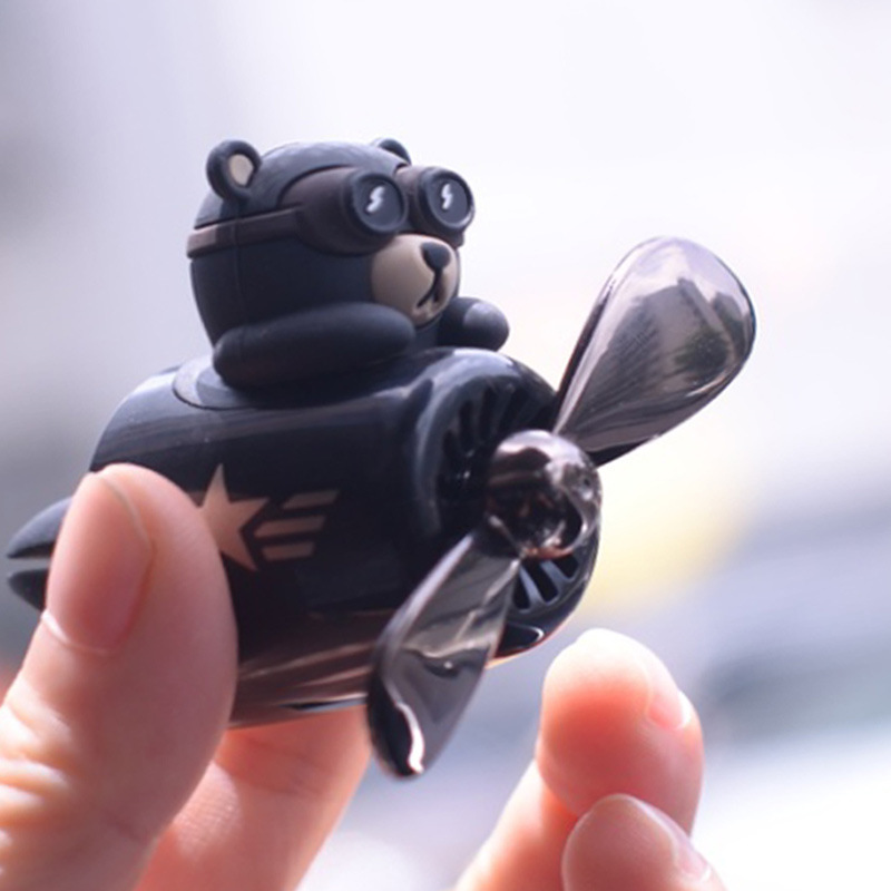 Aviator Bears Air Outlet Car Aromatherapy Ornament 3 Aviator Bears Air Outlet Car Aromatherapy Ornament - Image 3