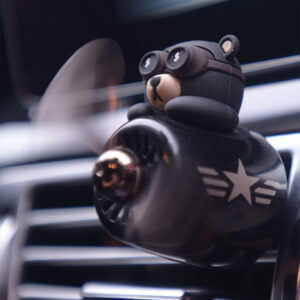 Aviator Bears Air Outlet Car Aromatherapy Ornament