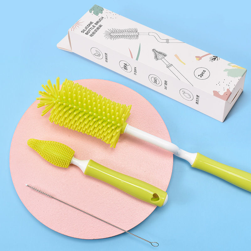 Silicone Baby Bottle Brush 2 Silicone Baby Bottle Brush - Image 2