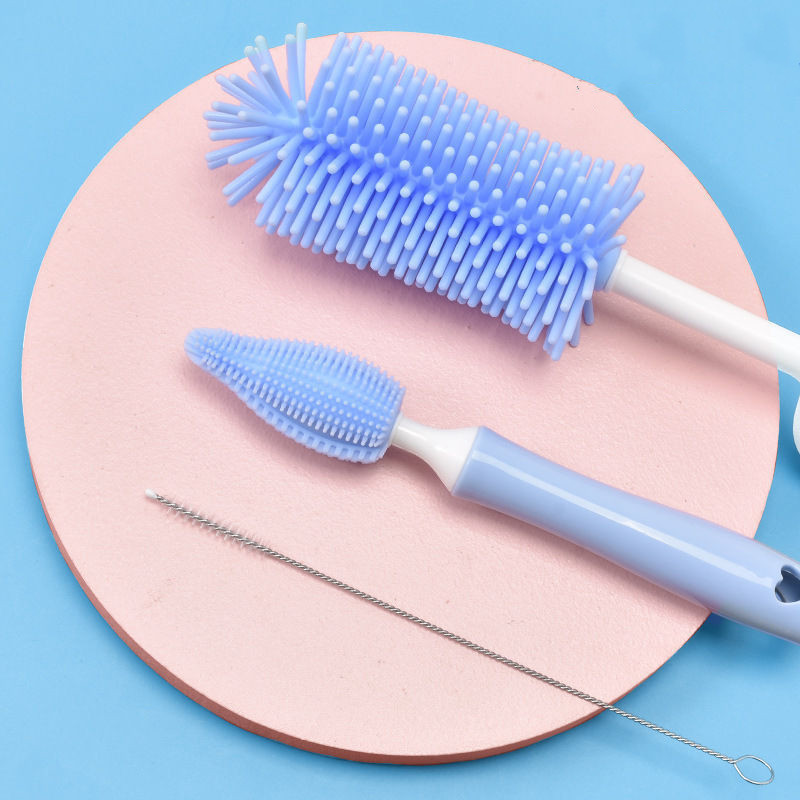 Silicone Baby Bottle Brush 3 Silicone Baby Bottle Brush - Image 3