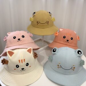 Kitten And Frog Sun Hat