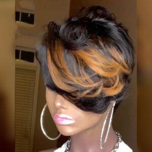 Wigs European And American Wigs, Ladies Small Curly Hair,