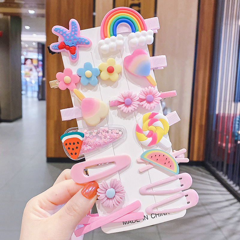 Children s Net Red Cartoon Hairpin Korean Princess Headdress 2 Children s Net Red Cartoon Hairpin Korean Princess Headdress - Image 2