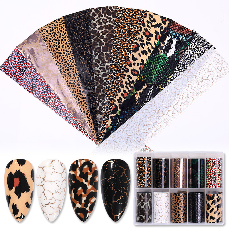 Classic Manicure Nail Sticker Snake Star Set Sticker 4 Classic Manicure Nail Sticker Snake Star Set Sticker - Image 4