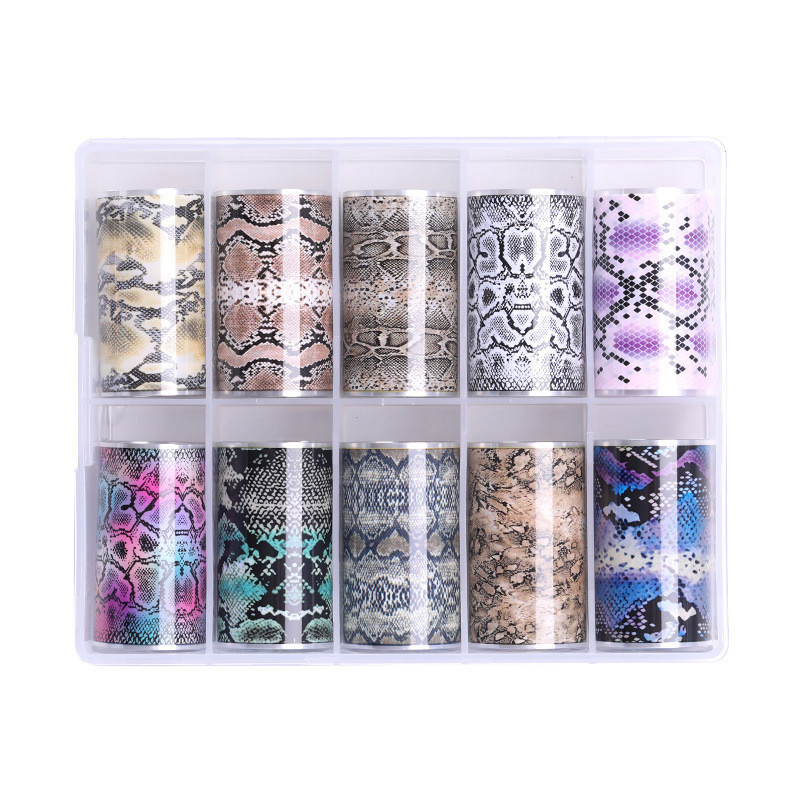 Classic Manicure Nail Sticker Snake Star Set Sticker 3 Classic Manicure Nail Sticker Snake Star Set Sticker - Image 3