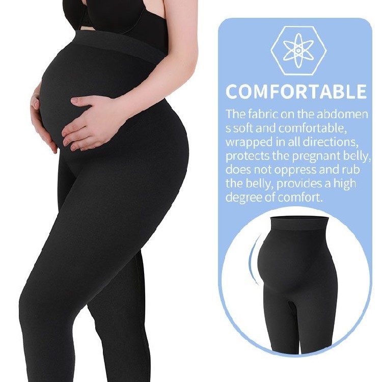 Maternity Leggings High Waist Pants Women Pregnancy Clothes 5 Maternity Leggings High Waist Pants Women Pregnancy Clothes - Image 5