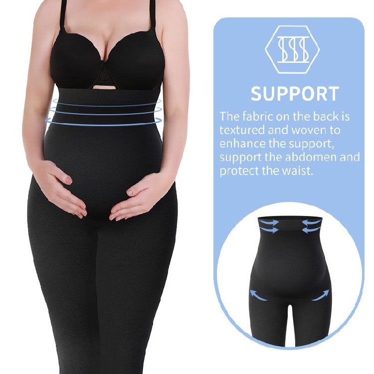 Maternity Leggings High Waist Pants Women Pregnancy Clothes 6 Maternity Leggings High Waist Pants Women Pregnancy Clothes - Image 6