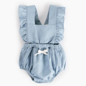 Denim Baby One-piece Body Suit