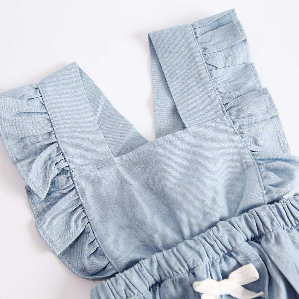 Denim Baby One Piece Body Suit 4 Denim Baby One Piece Body Suit - Image 4