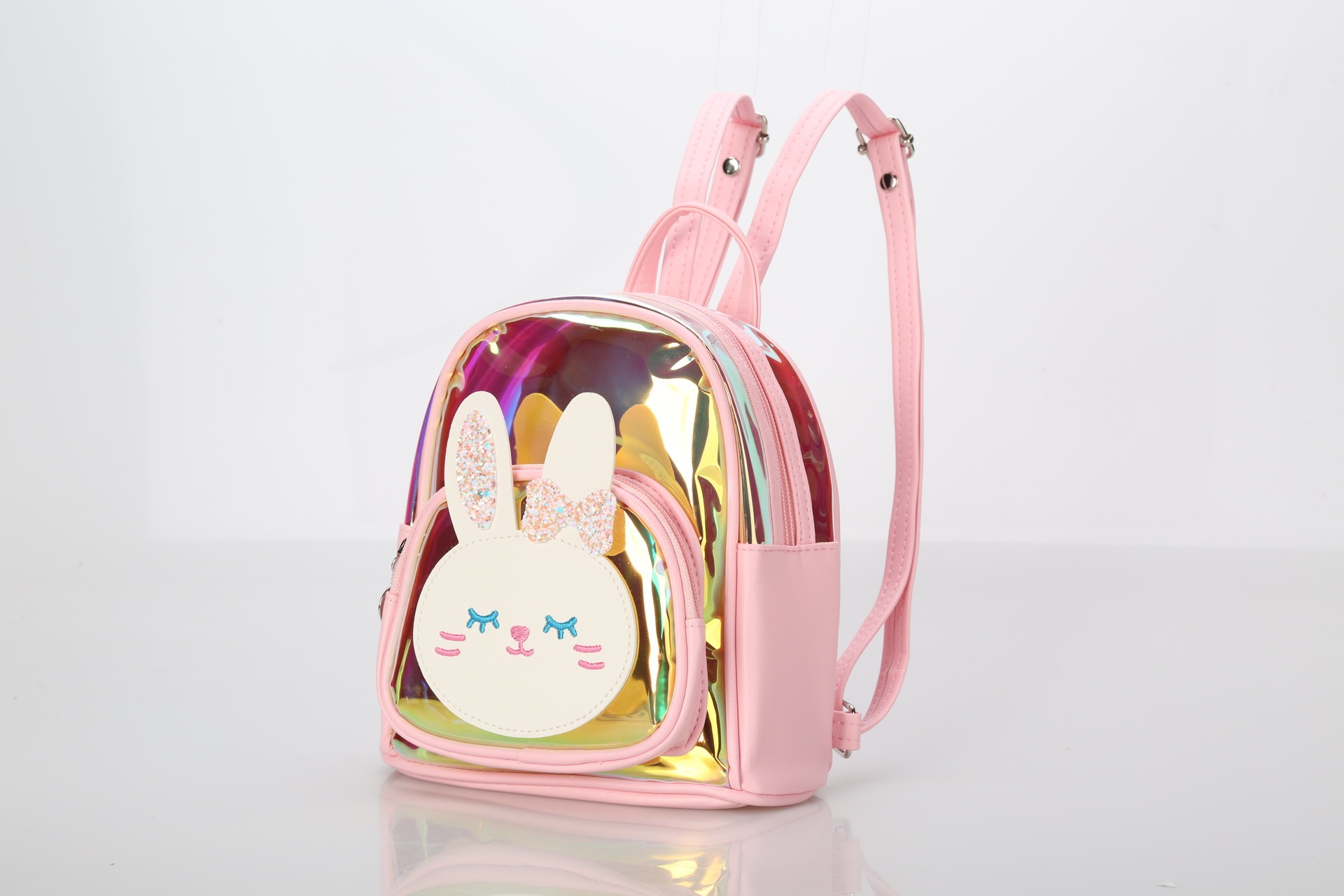 Girls' School Bag Transparent Backpack 2 Girls' School Bag Transparent Backpack - Image 2
