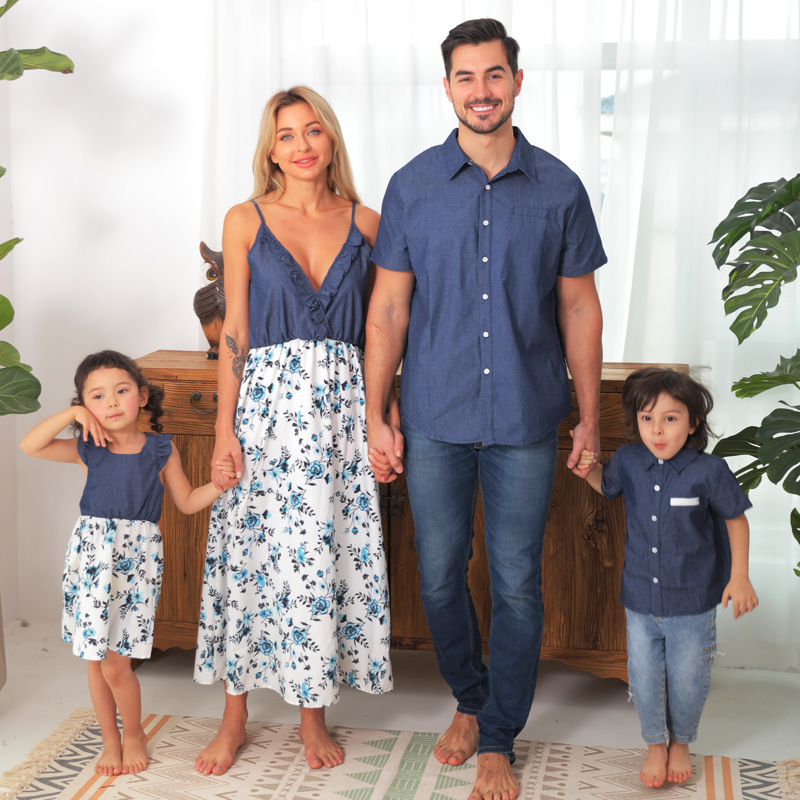 Family Matching Family Denim Skirt 5 Family Matching Family Denim Skirt - Image 5