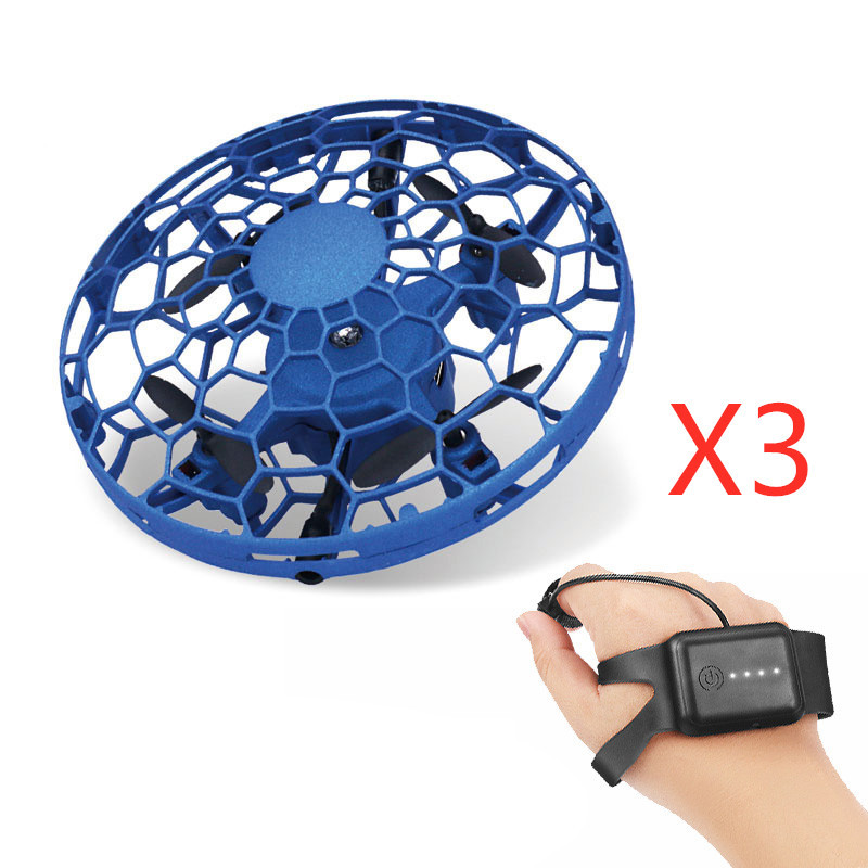 Flying Helicopter Mini Drone UFO RC Drone Infraed Induction 4 Flying Helicopter Mini Drone UFO RC Drone Infraed Induction - Image 4