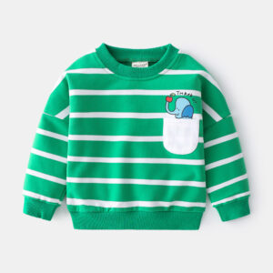 Boys Striped Sweater Casual