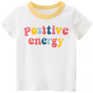 Children's Alphabet Pattern T-Shirts