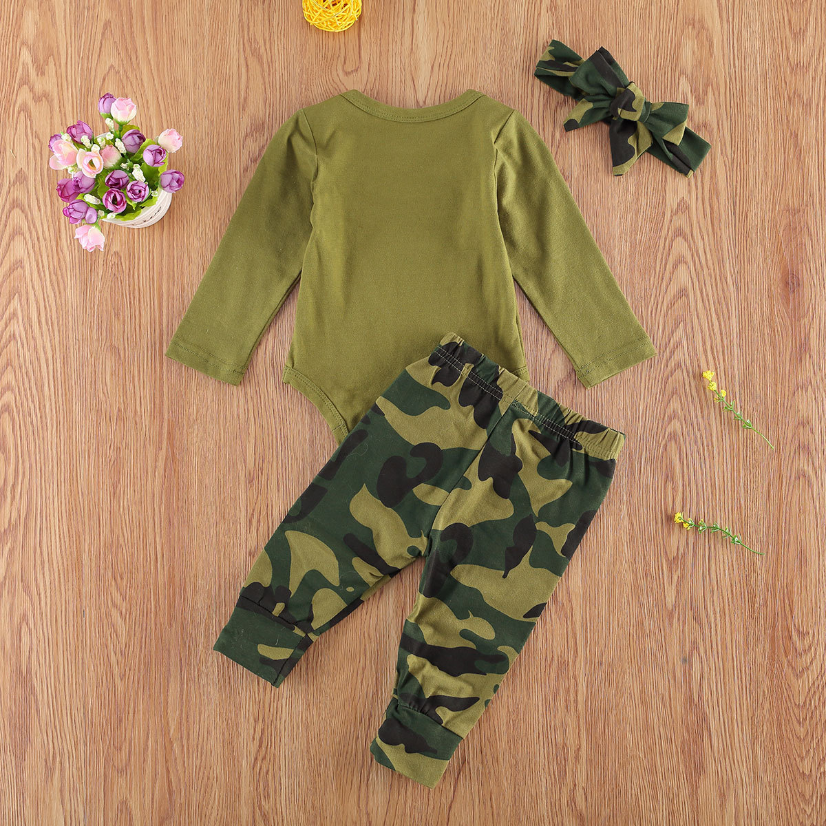 Camouflage Printed Children Set 3 Camouflage Printed Children Set - Image 3