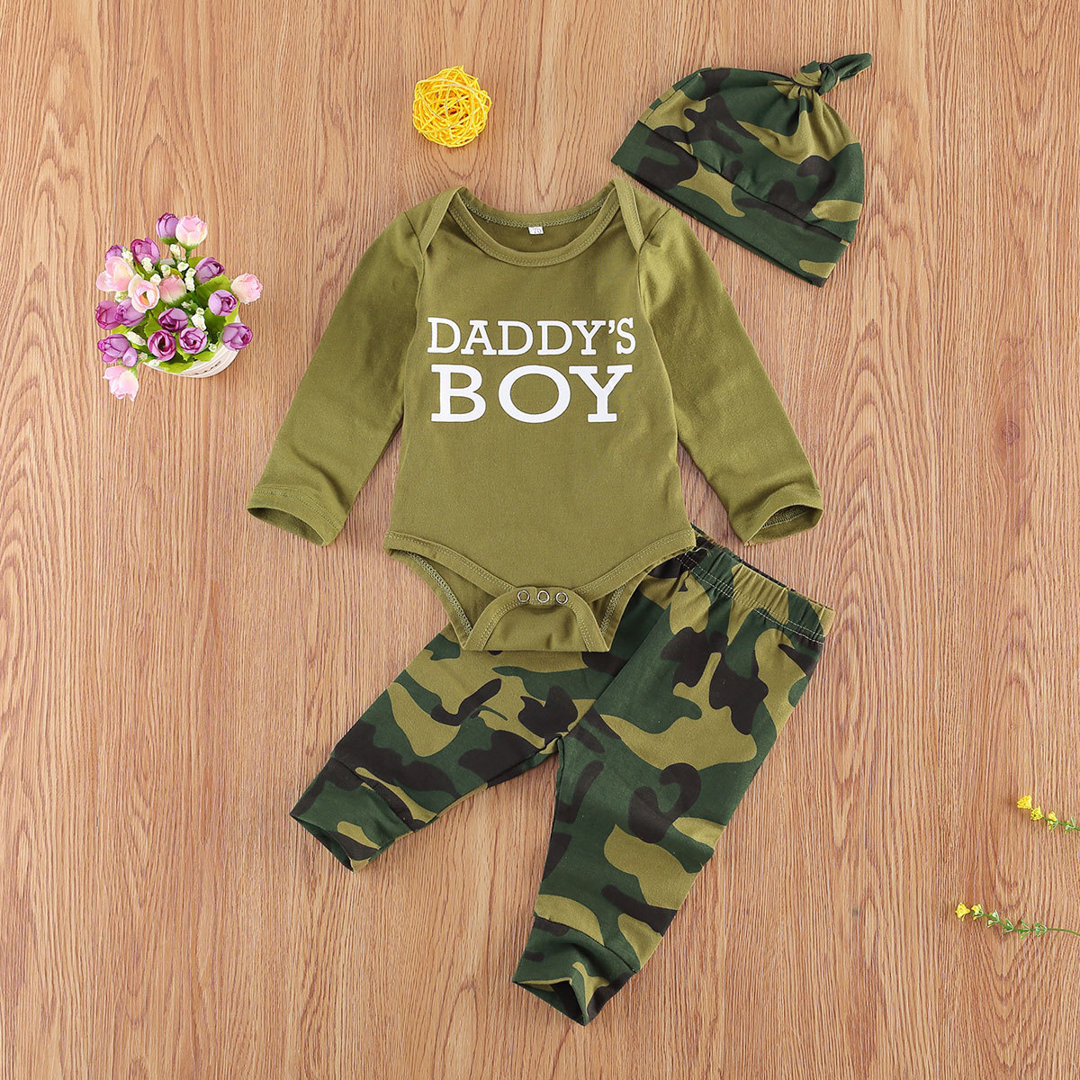 Camouflage Printed Children Set 4 Camouflage Printed Children Set - Image 4