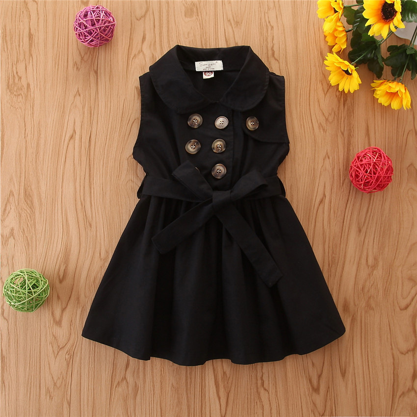 Baby Girl Dress, Princess Casual Sleeveless Clothing 1-6Y 5 Baby Girl Dress, Princess Casual Sleeveless Clothing 1-6Y - Image 5