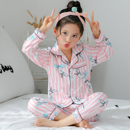Children's Clothing Long-sleeved Pajamas Set 1 Children's Clothing Long-sleeved Pajamas Set