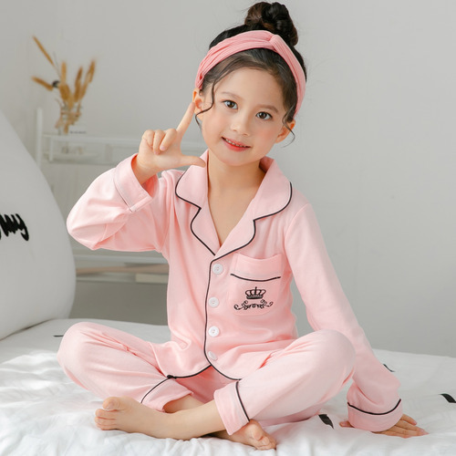 Children's Clothing Long-sleeved Pajamas Set 2 Children's Clothing Long-sleeved Pajamas Set - Image 2