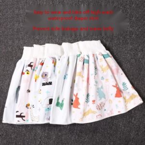 High Waist Waterproof Diaper Skirt