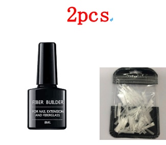 Fiber Builder Nail Gel Quick Building Repair Broken Nails Soak Off UV Gel 4 Fiber Builder Nail Gel Quick Building Repair Broken Nails Soak Off UV Gel - Image 4