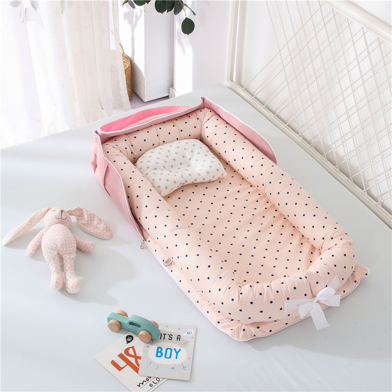Portable Cotton Foldable Baby Bed 1 Portable Cotton Foldable Baby Bed