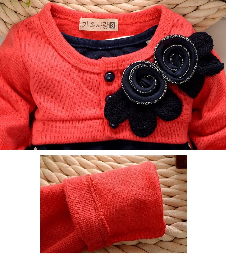 Girl's Long Sleeved Skirt 3 Girl's Long Sleeved Skirt - Image 3
