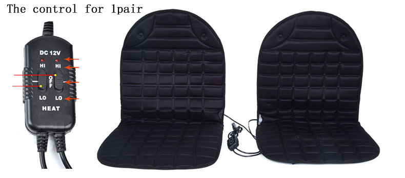 Universal Car Heating Cushion Set 6 Universal Car Heating Cushion Set - Image 6