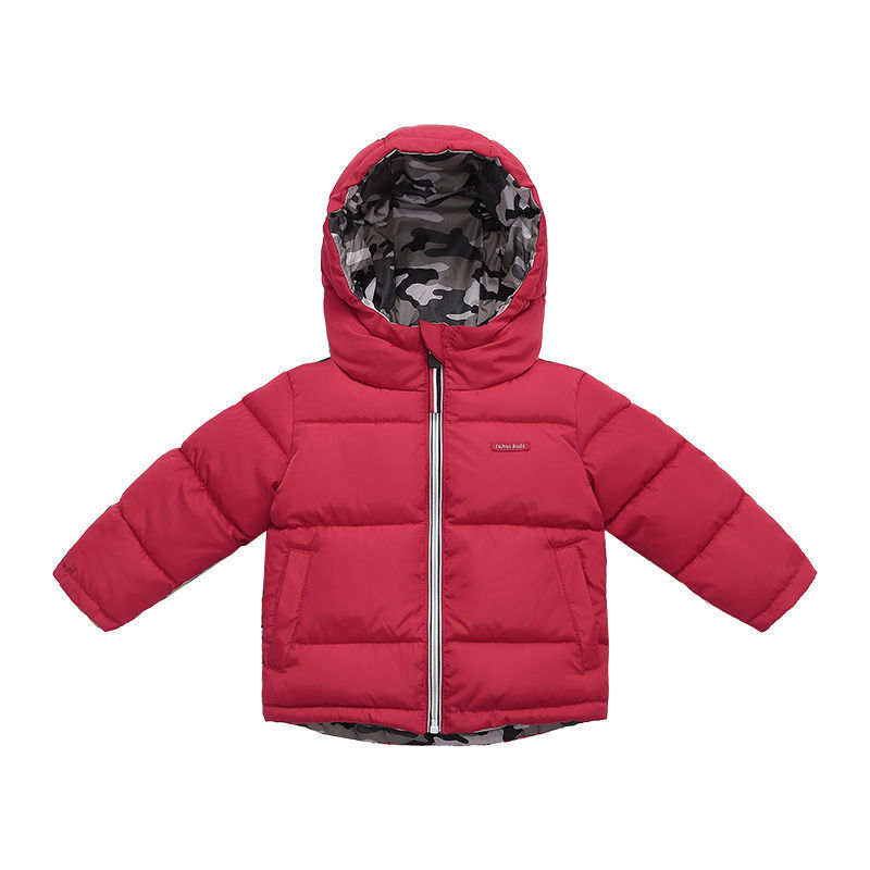 Small Children Double-sided Padded Winter Jackets 3 Small Children Double-sided Padded Winter Jackets - Image 3