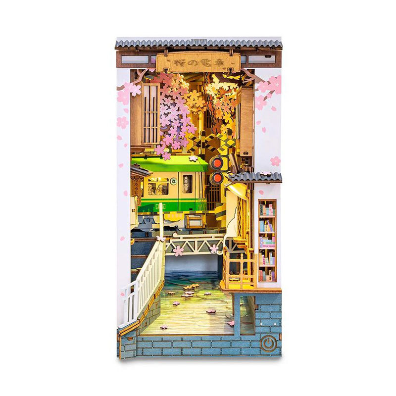 Robot Rolife Book Nooks Series Wooden Miniature House 10 Robot Rolife Book Nooks Series Wooden Miniature House - Image 10