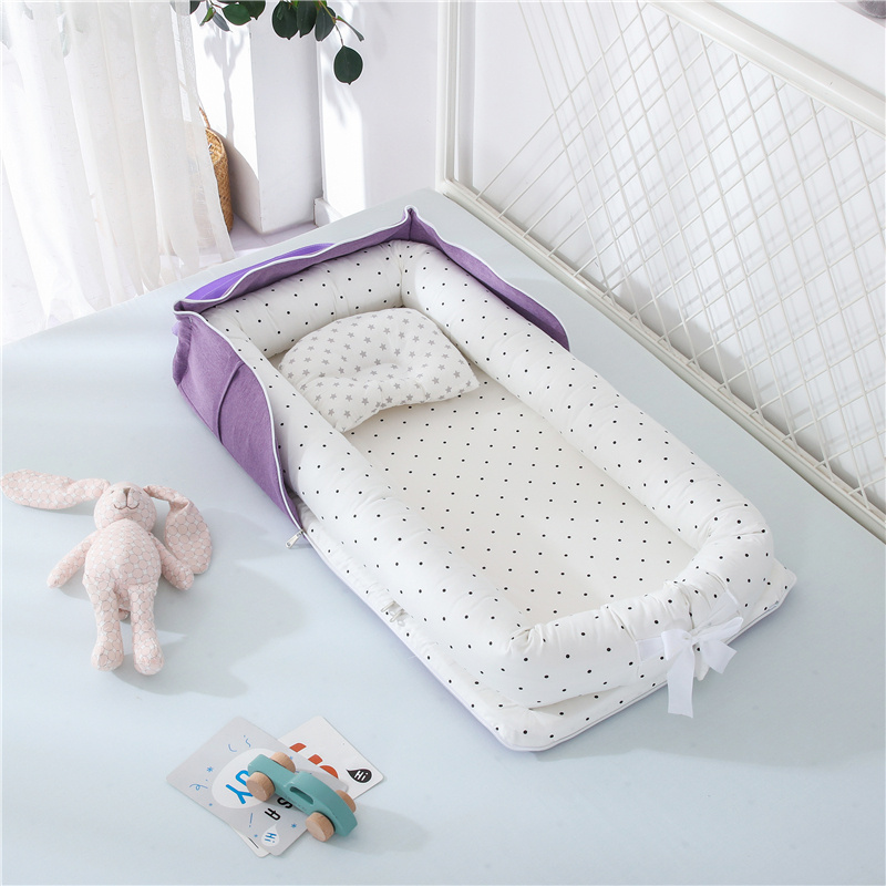 Portable Cotton Foldable Baby Bed 4 Portable Cotton Foldable Baby Bed - Image 4