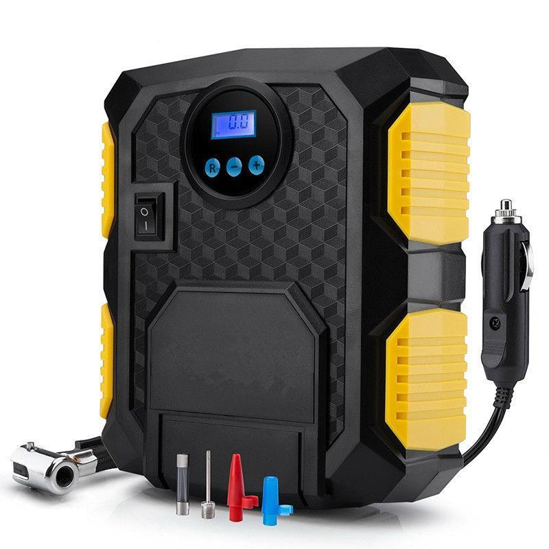 Digital Tire Inflator - DC 12 Volt Car Portable Air Compressor 1 Digital Tire Inflator - DC 12 Volt Car Portable Air Compressor