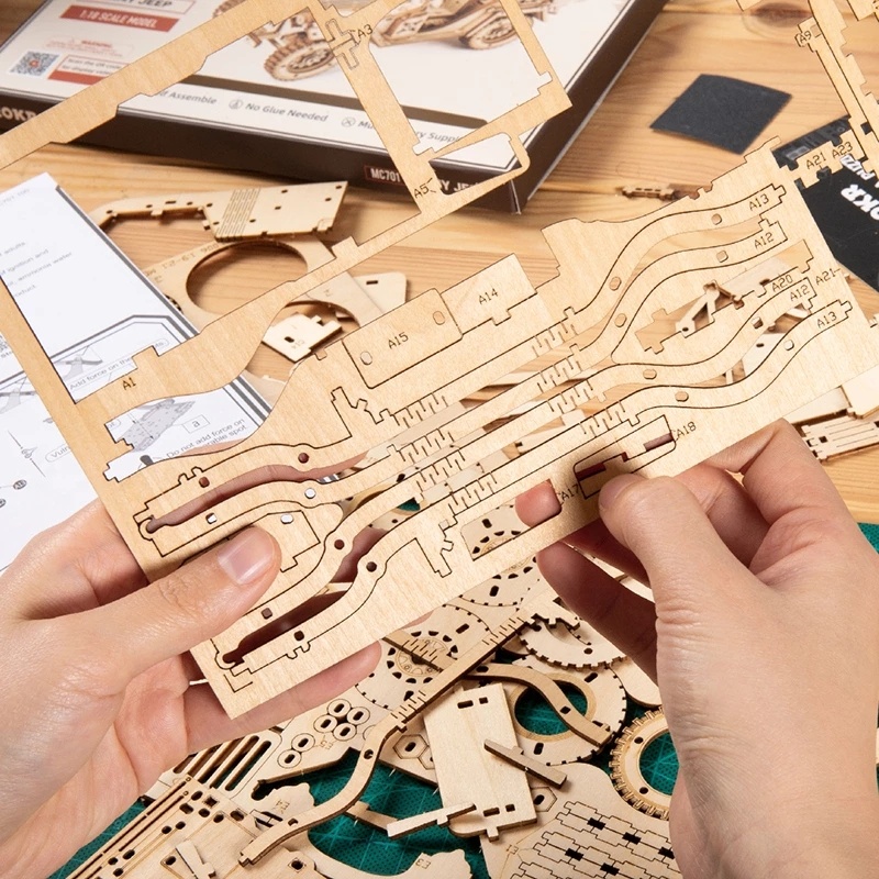 3D Wooden Puzzle Model Toys 3 3D Wooden Puzzle Model Toys - Image 3