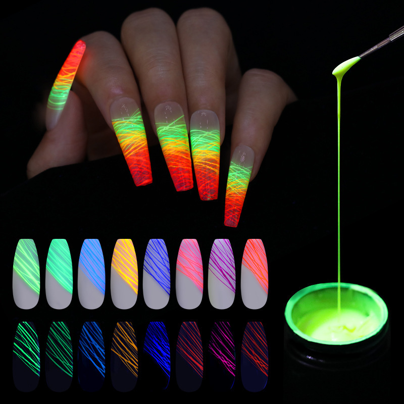 Manicure Luminous UV Nail Art Spider Nail Gel 1 Manicure Luminous UV Nail Art Spider Nail Gel