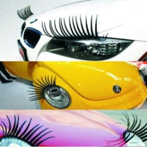 Headlight Eyelash Stickers - Pack of 2