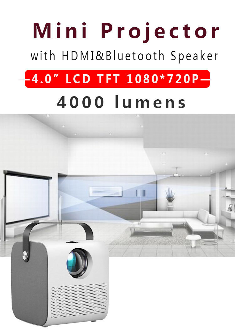 1080P High Definition Portable Projector 5 1080P High Definition Portable Projector - Image 5