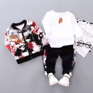 Boys' Clothes Three-Piece Set