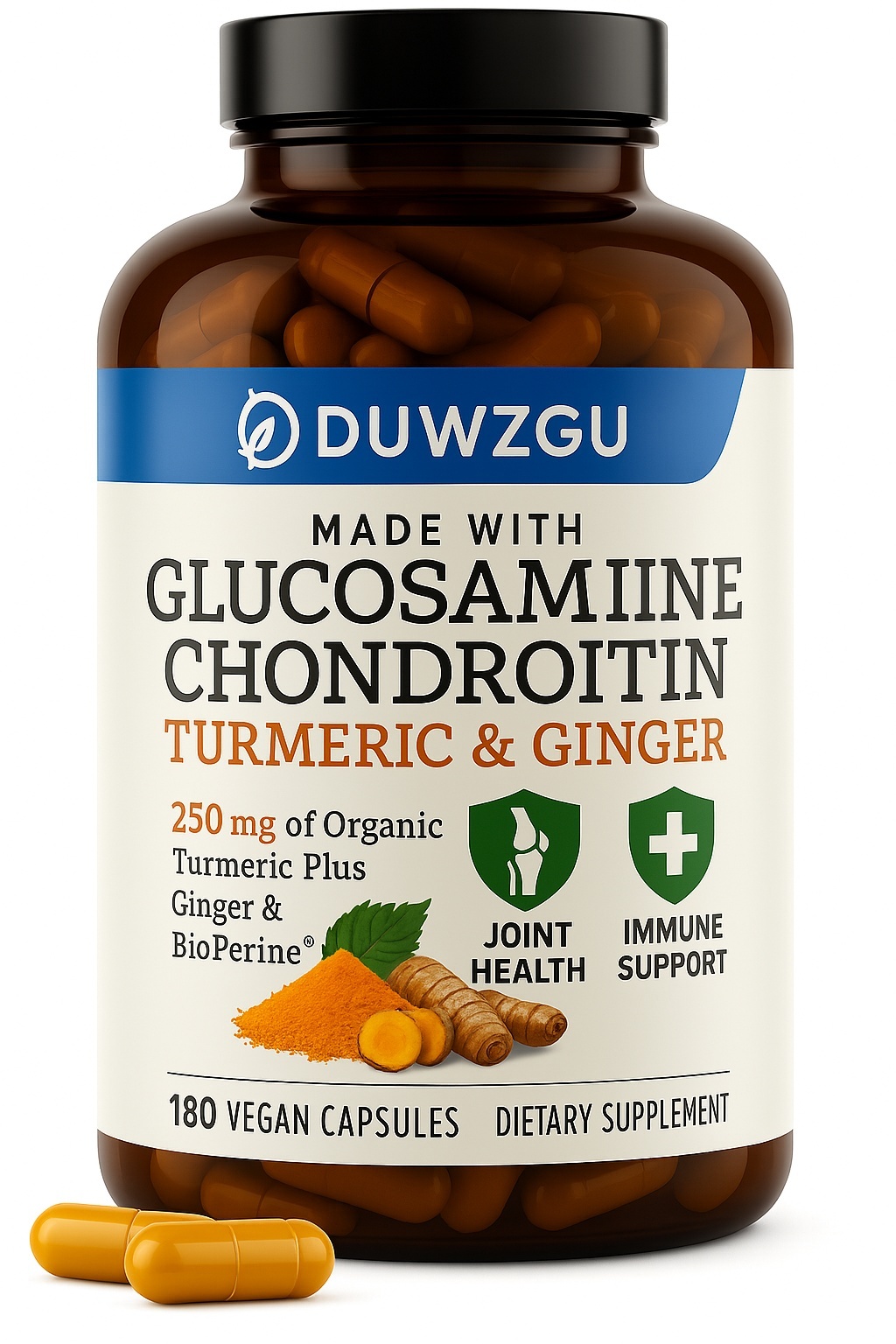 Glucosamine Chondroitin Ginger Tablets 3 Glucosamine Chondroitin Ginger Tablets - Image 3